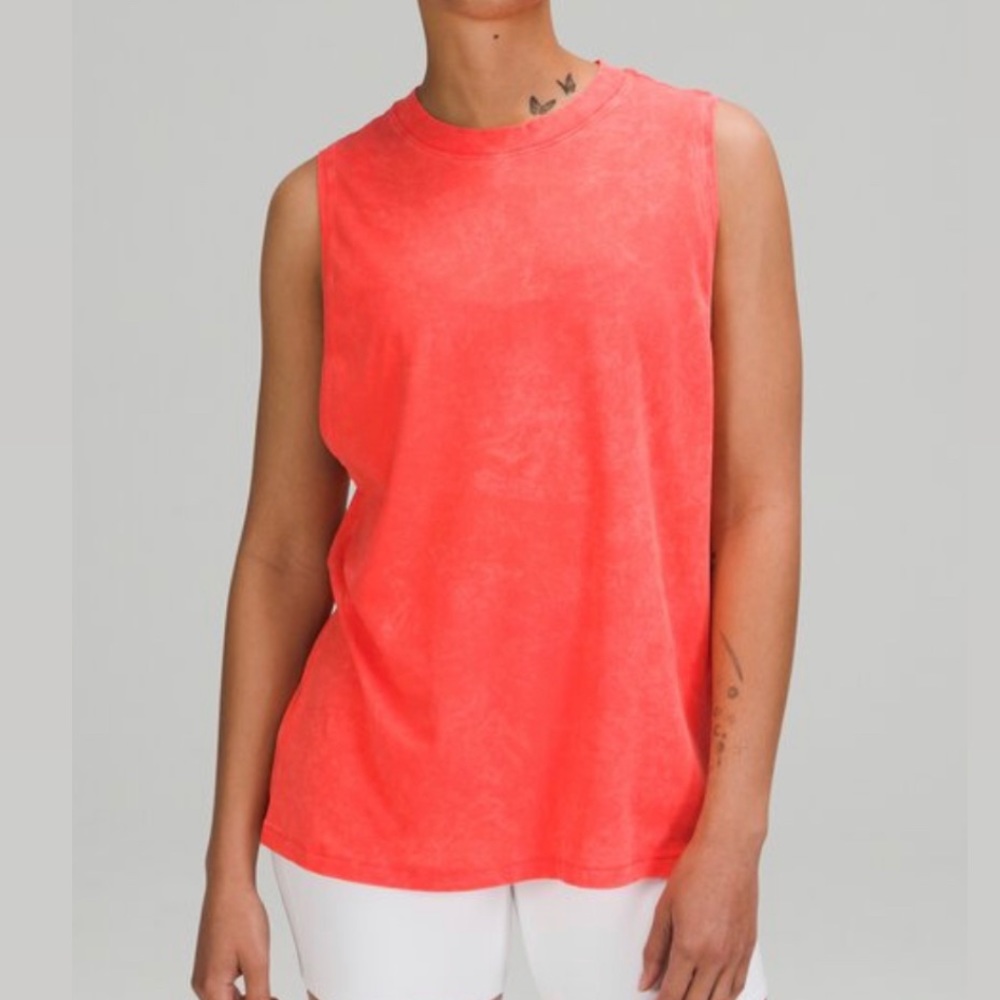 lululemon | All Yours Tank | Size 8 | Cloudy Wash Flare